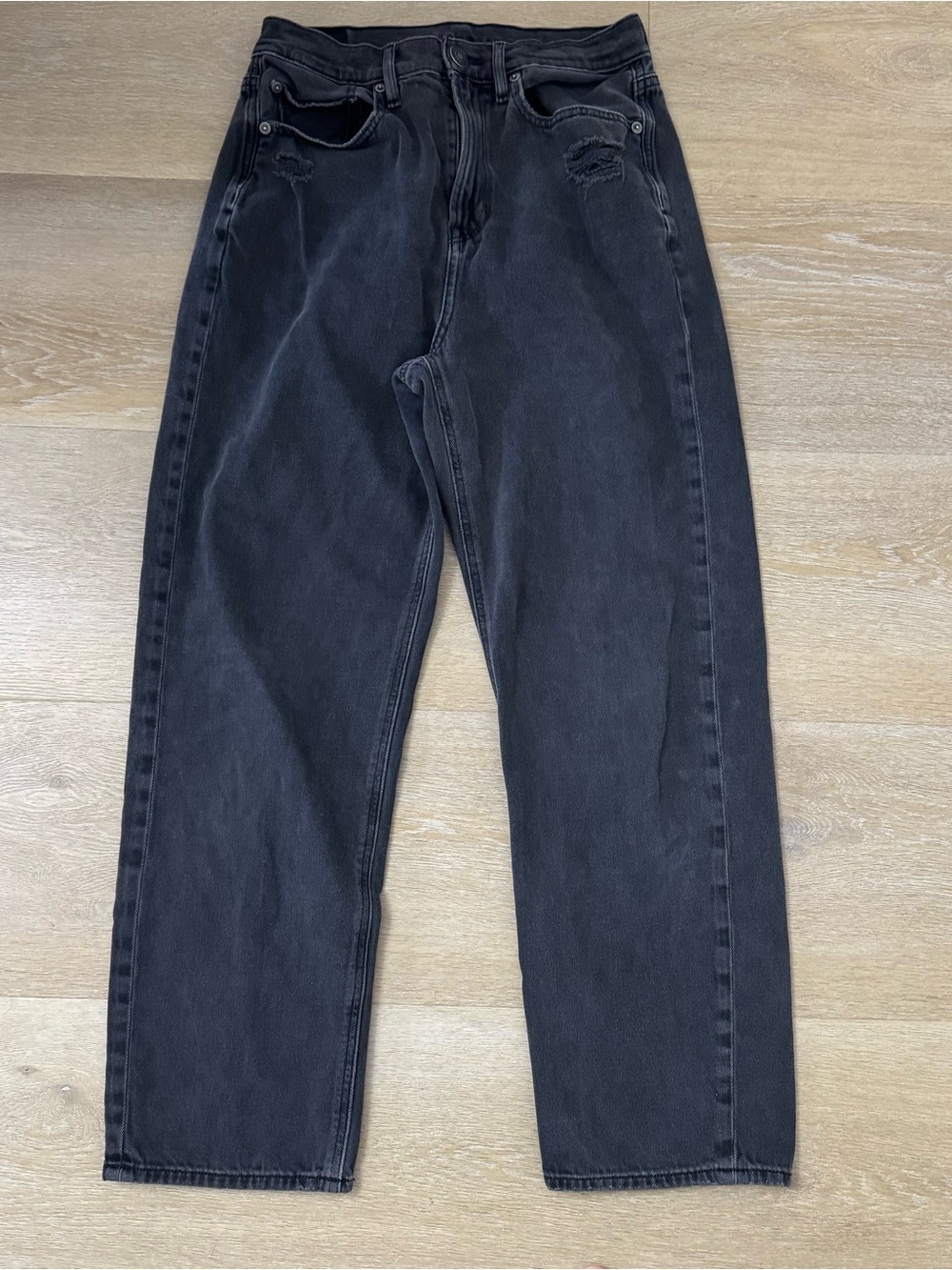 American Eagle Black Highest Rise 90’s Boyfriends Jeans